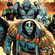 The Krakoan mutants as they appear in Saturnye’s Tarot reading.